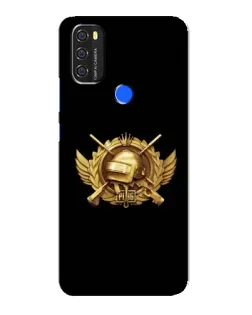 Чехол для Blackview A70 с картинкой «PUBG — оранжевый градиент»