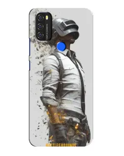 Чехол для Blackview A70 с картинкой «PUBG — боец в пыли»