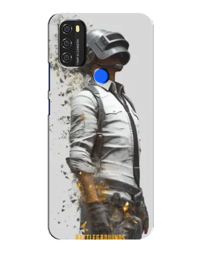 Чехол для Blackview A70 с картинкой «PUBG — боец в пыли»