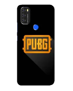 Чехол для Blackview A70 с картинкой «PUBG — рамка лого»