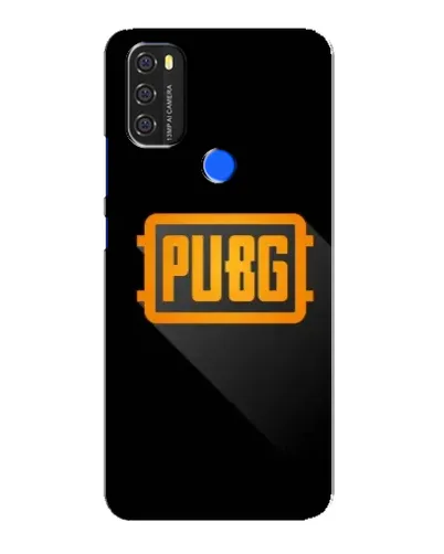 Чехол для Blackview A70 с картинкой «PUBG — рамка лого»
