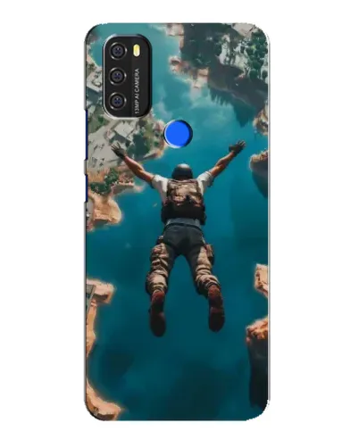 Чехол для Blackview A70 с картинкой «PUBG — свободное падение»
