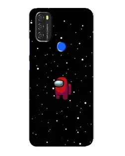 Чохол для Blackview A70 з картинкою «Червоний Among Us»