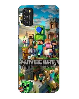 Чохол для Blackview A70 з картинкою «Замок Minecraft»