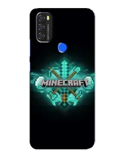 Чохол для Blackview A70 з картинкою «Minecraft Diamond лого»