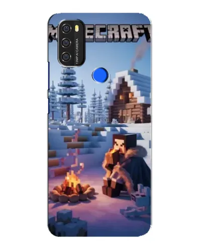 Чохол для Blackview A70 з картинкою «Зимовий Minecraft» Чохол для Blackview A70 з картинкою «Зимовий Minecraft»