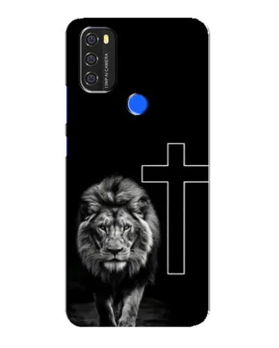 Чехол для Blackview A70 с картинкой «Лев и Крест»