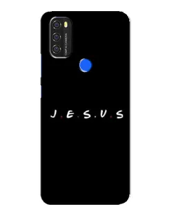 Чехол для Blackview A70 с картинкой «Точки веры J.E.S.U.S.»