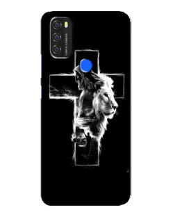 Чохол для Blackview A70 з картинкою «Сяючий хрест Jesus»