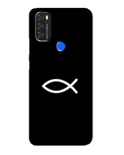 Чохол для Blackview A70 з картинкою «Символ риби Jesus»