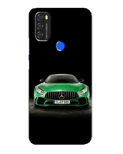 Чохол для Blackview A70 з картинкою «Mercedes — неоновий лого»