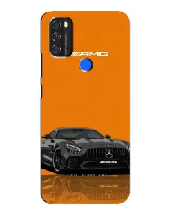 Чохол для Blackview A70 з картинкою «Помаранчевий Mercedes AMG»