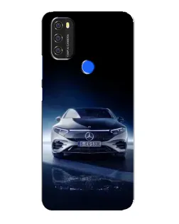 Чохол для Blackview A70 з картинкою «Нічний Mercedes EQ»