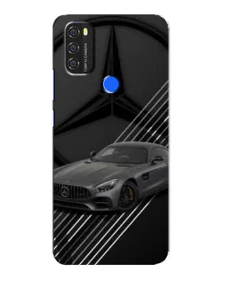Чохол для Blackview A70 з картинкою «Mercedes AMG — графіка»