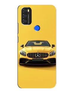 Чохол для Blackview A70 з картинкою «Жовтий Mercedes GT»