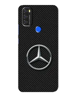 Чехол для Blackview A70 с картинкой «Карбоновый Mercedes стиль»