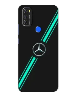 Чехол для Blackview A70 с картинкой «Спортивные линии Mercedes»