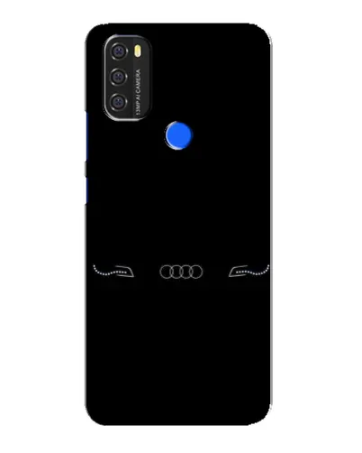 Чехол для Blackview A70 с картинкой «Audi — световой подпись»