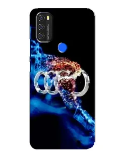 Чехол для Blackview A70 с картинкой «Энергия лого Audi»