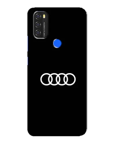Чехол для Blackview A70 с картинкой «Audi White Logo»