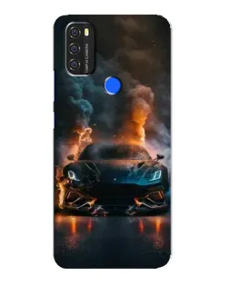 Чохол для Blackview A70 з картинкою «Lamborghini димна естетика»