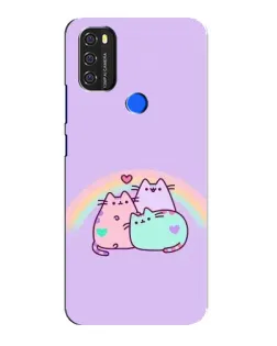 Чохол для Blackview A70 з картинкою «Веселкові Пушини»