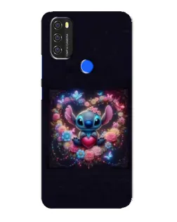 Чехол для Blackview A70 с картинкой «Stitch в цветах» Чехол для Blackview A70 с картинкой «Stitch в цветах»