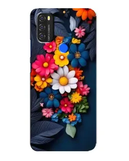 Чохол для Blackview A70 з картинкою «Квіткова феєрія»