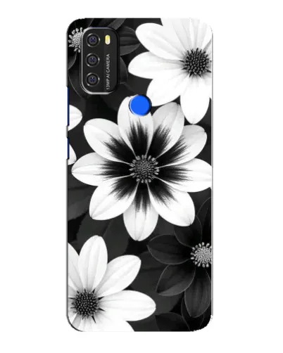 Чохол для Blackview A70 з картинкою «Монохромні айстри»