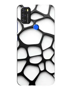 Чохол для Blackview A70 з картинкою «Біла об'ємна сітка» Чохол для Blackview A70 з картинкою «Біла об'ємна сітка»
