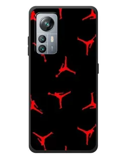Чохол для Blackview A85 з картинкою «Jordan Red Pattern»