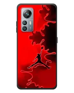 Чохол для Blackview A85 з картинкою «Jordan Red Smoke»