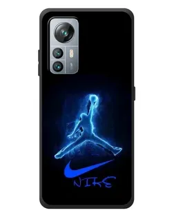 Чохол для Blackview A85 з картинкою «Jordan Neon Blue»