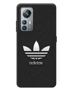 Чохол для Blackview A85 з картинкою «Adidas Карбонова текстура»