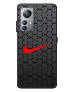 Чохол для Blackview A85 з картинкою «Nike — карбонова сітка»