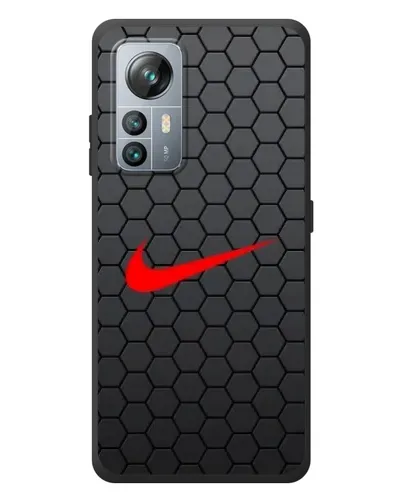 Чохол для Blackview A85 з картинкою «Nike — карбонова сітка»