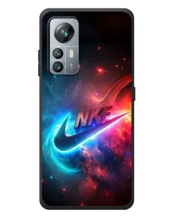 Чохол для Blackview A85 з картинкою «Вогняний логотип Nike»
