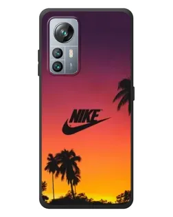 Чохол для Blackview A85 з картинкою «Nike на заході сонця»