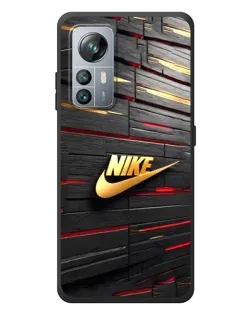 Чохол для Blackview A85 з картинкою «Золотий Nike на металі»