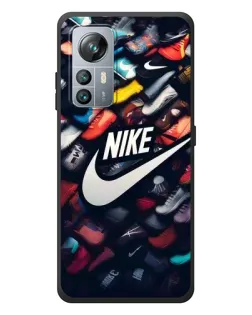 Чохол для Blackview A85 з картинкою «Колекція кросівок Nike»