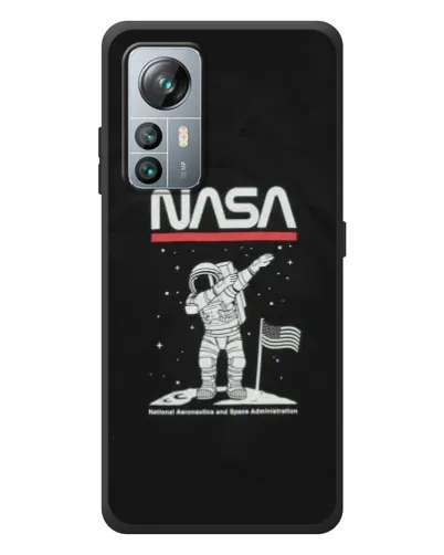 Чохол для Blackview A85 з картинкою «NASA — крокуємо по Місяцю»