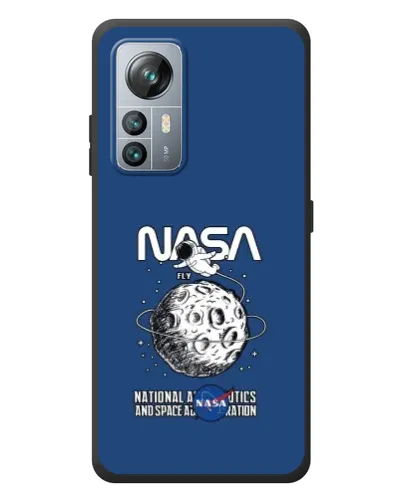 Чохол для Blackview A85 з картинкою «NASA — місячна місія»