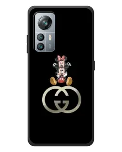 Чехол для Blackview A85 с картинкой «Минни Маус на лого»