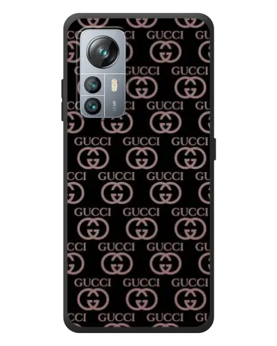 Чехол для Blackview A85 с картинкой «Классическая монограмма Gucci»
