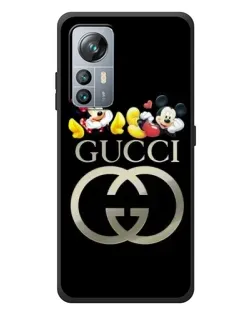 Чехол для Blackview A85 с картинкой «Gucci — герои Disney»