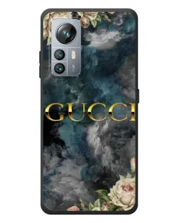 Чехол для Blackview A85 с картинкой «Абстрактные цветы Gucci»