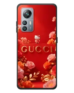 Чехол для Blackview A85 с картинкой «Gucci — золотой сад»