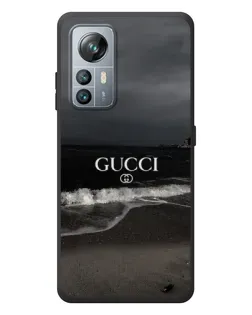 Чехол для Blackview A85 с картинкой «Gucci — морской прибой»