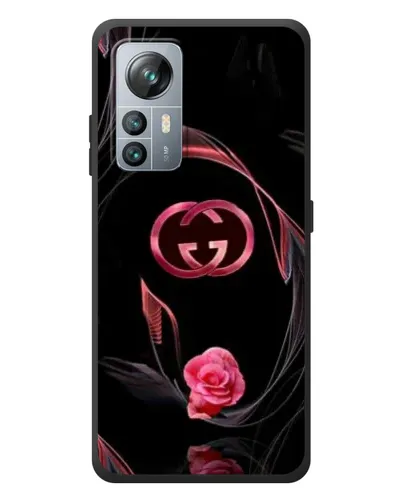 Чехол для Blackview A85 с картинкой «Gucci — неоновая роза»