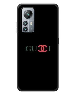 Чехол для Blackview A85 с картинкой «Gucci — красный градиент»
